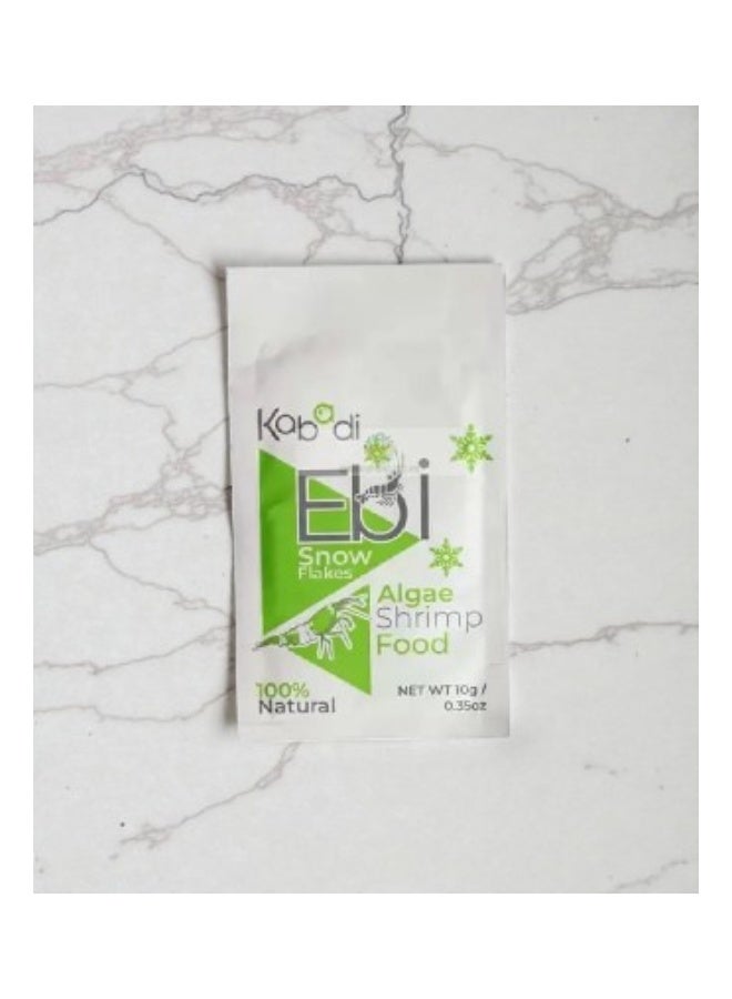 EBI Snow Flakes Algae Shrimp Food - 10g - Image 4